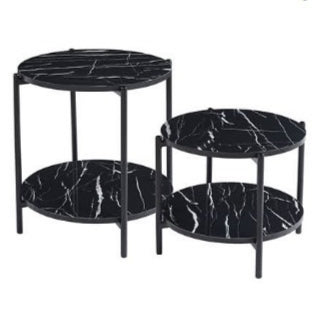 VINA SIDE TABLE BLACK FRAME