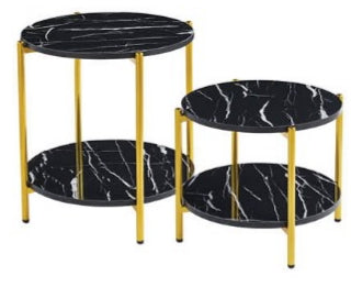 VINA SIDE TABLE GOLD FRAME