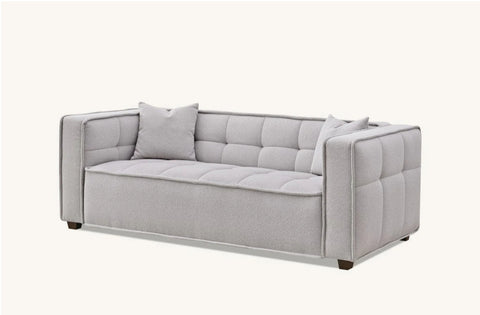 Aluxo Murray Sofa Range in Putty Boucle Fabric