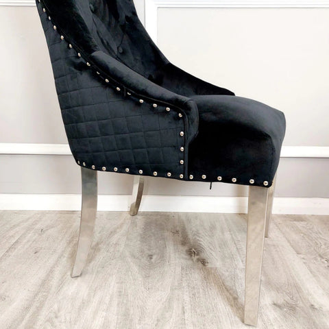 Bentley Chrome Dining Chair