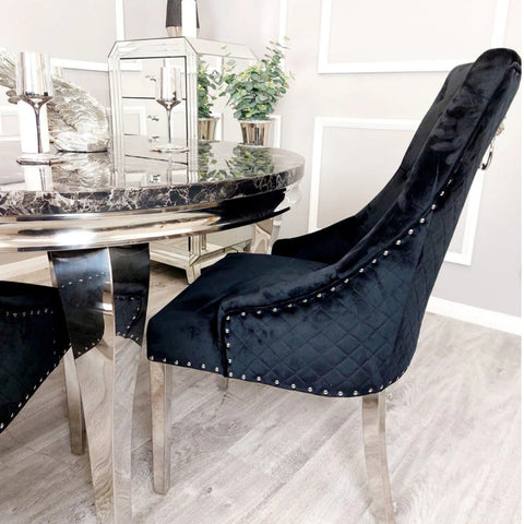 Bentley Chrome Dining Chair