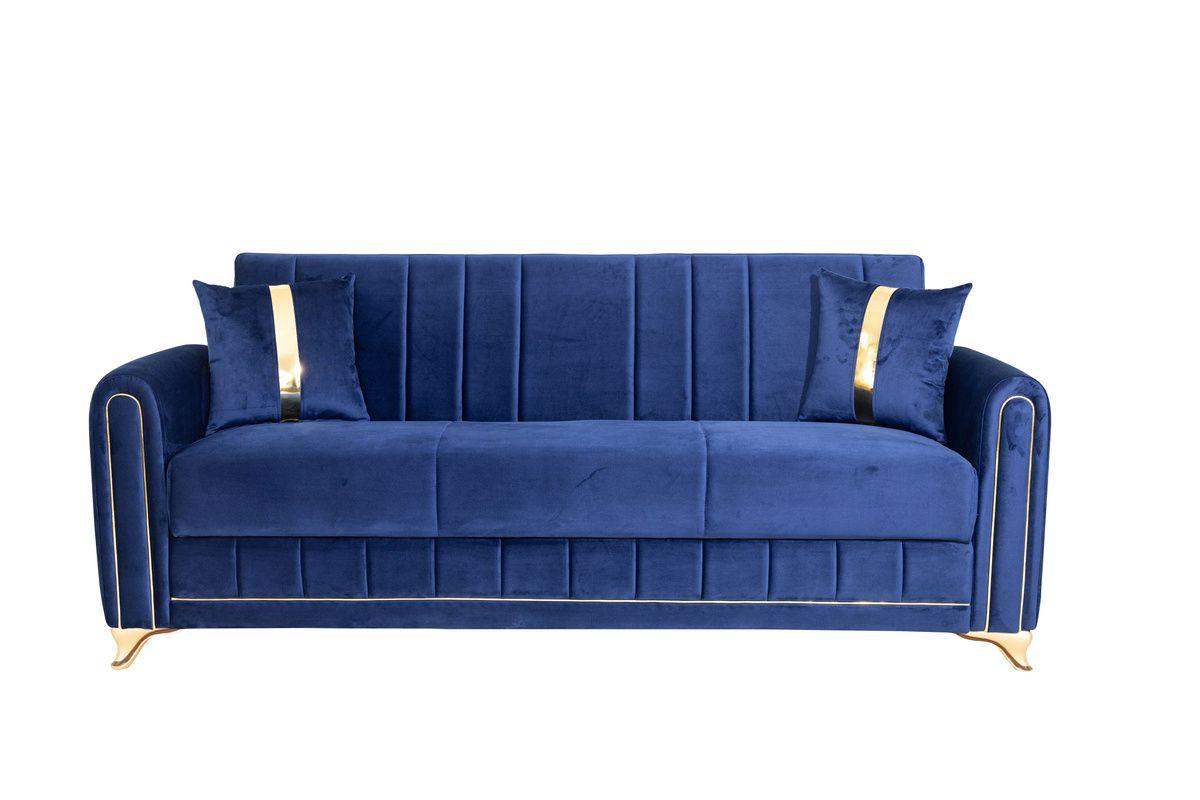 Monaco Blue settee bed