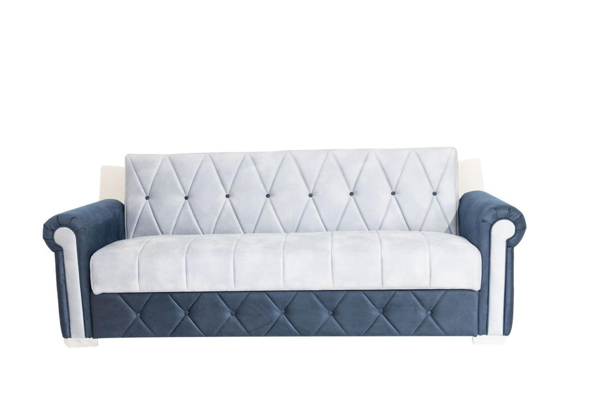 Relax two tone settee bed