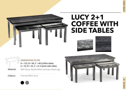 Lucy 2+1 Coffee Table