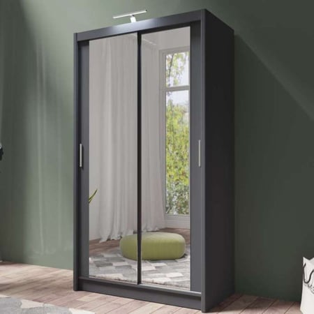 Parisian Slider Wardrobe 120cm