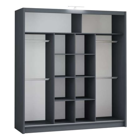 Parisian Slider Wardrobe 200cm