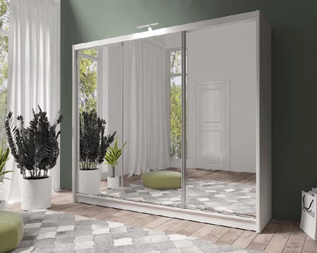 Parisian Slider Wardrobe 250cm