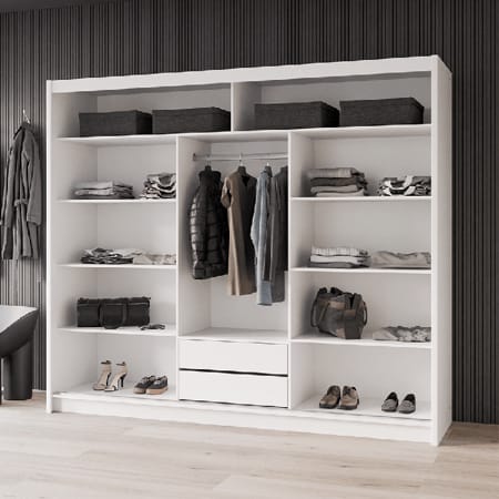 Parisian Slider Wardrobe 250cm