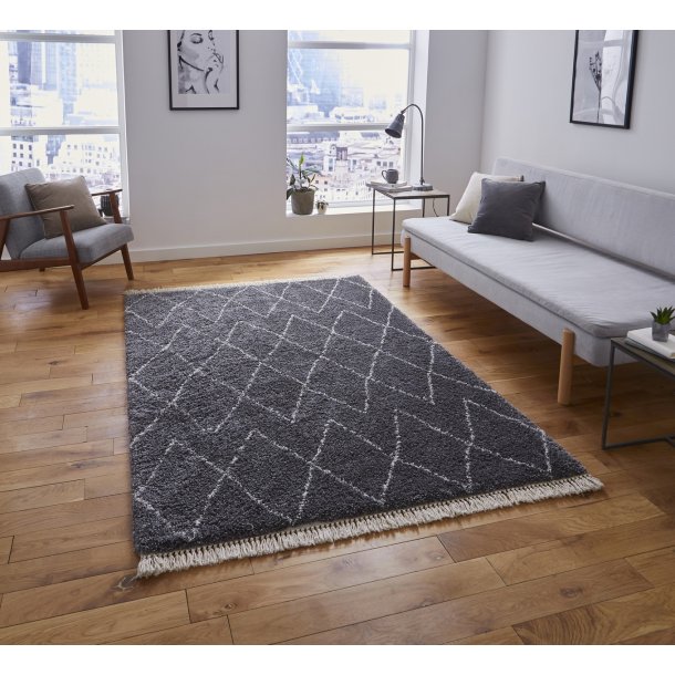 Boho 8280 Rug in Grey